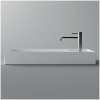 Pastatomas praustuvas Alice Ceramica Hide 850x370 mm 3