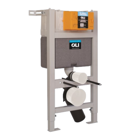 Pažemintas potinkinis klozeto rėmas Oli Expert 82 cm Pažemintas potinkinis klozeto rėmas Oli Expert 82 cm