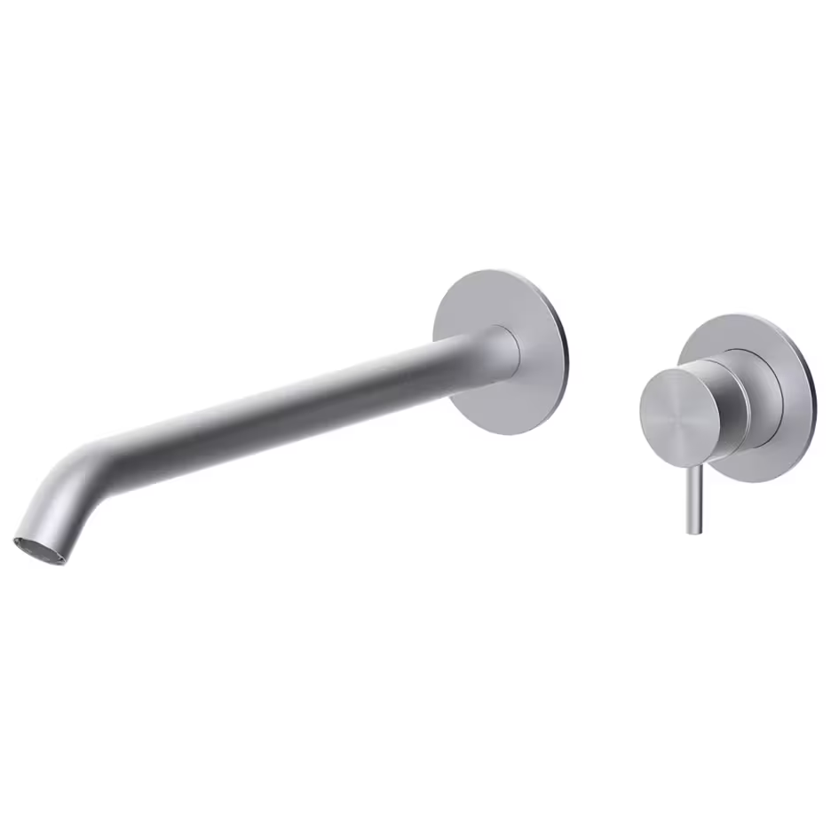 Paffoni Inox nerūdijančio plieno potinkinis maišytuvas praustuvui, 250mm Paffoni Inox nerūdijančio plieno potinkinis maišytuvas praustuvui, 250mm