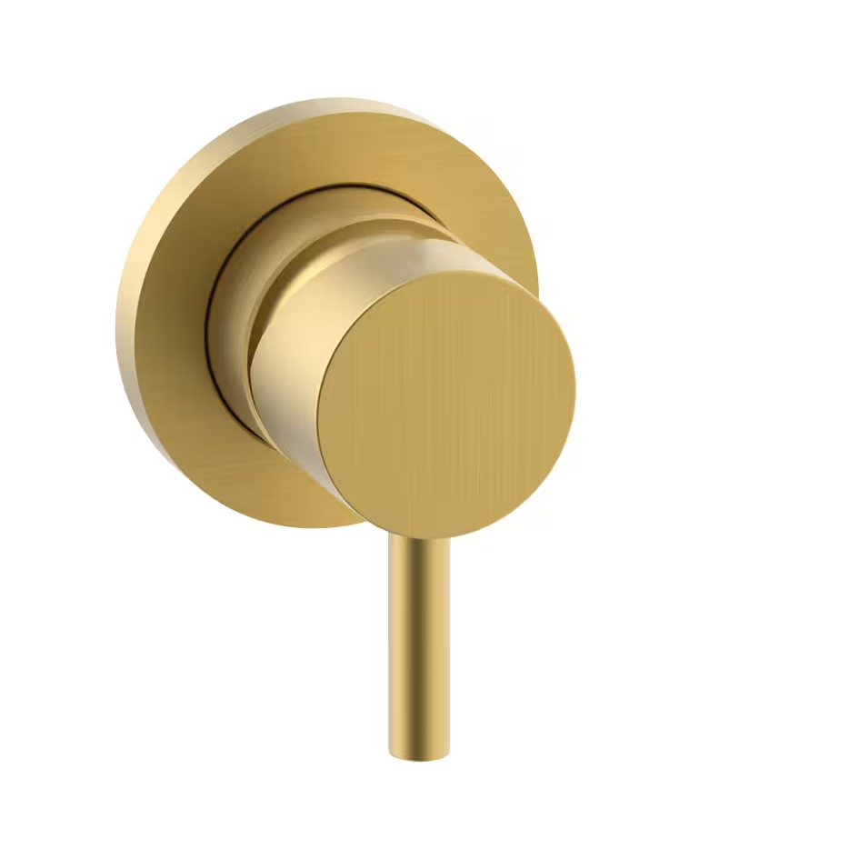Paffoni Light dušo komplektas, šlifuota honey gold spalva 1