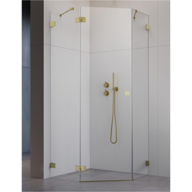 Penkiakampė dušo kabina Radaway Essenza Pro Brushed Nickel PTJ Penkiakampė dušo kabina Radaway Essenza Pro Brushed Nickel PTJ