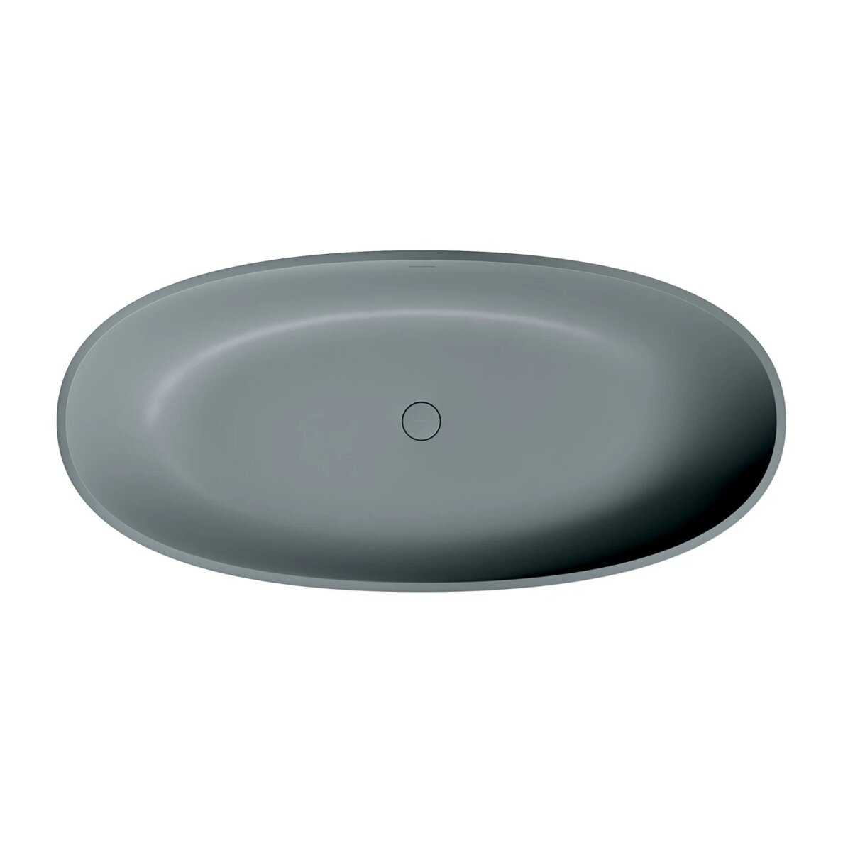 Pilkai matinė laisvai pastatoma lieto akmens vonia Omnires SHELL M+ su persipylimu SHELLWWZPAG 160 x 75 cm 2 Pilkai matinė laisvai pastatoma lieto akmens vonia Omnires SHELL M+ su persipylimu SHELLWWZPAG 160 x 75 cm 2