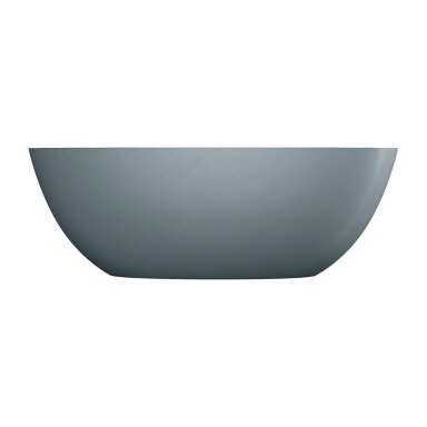 Pilkai matinė laisvai pastatoma lieto akmens vonia Omnires SHELL M+ su persipylimu SHELLWWZPAG 160 x 75 cm Pilkai matinė laisvai pastatoma lieto akmens vonia Omnires SHELL M+ su persipylimu SHELLWWZPAG 160 x 75 cm