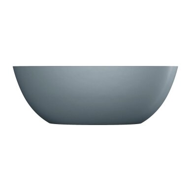 Pilkai matinė laisvai pastatoma lieto akmens vonia Omnires SHELL M+ su persipylimu SHELLWWZPAG 160 x 75 cm 1 Pilkai matinė laisvai pastatoma lieto akmens vonia Omnires SHELL M+ su persipylimu SHELLWWZPAG 160 x 75 cm 1