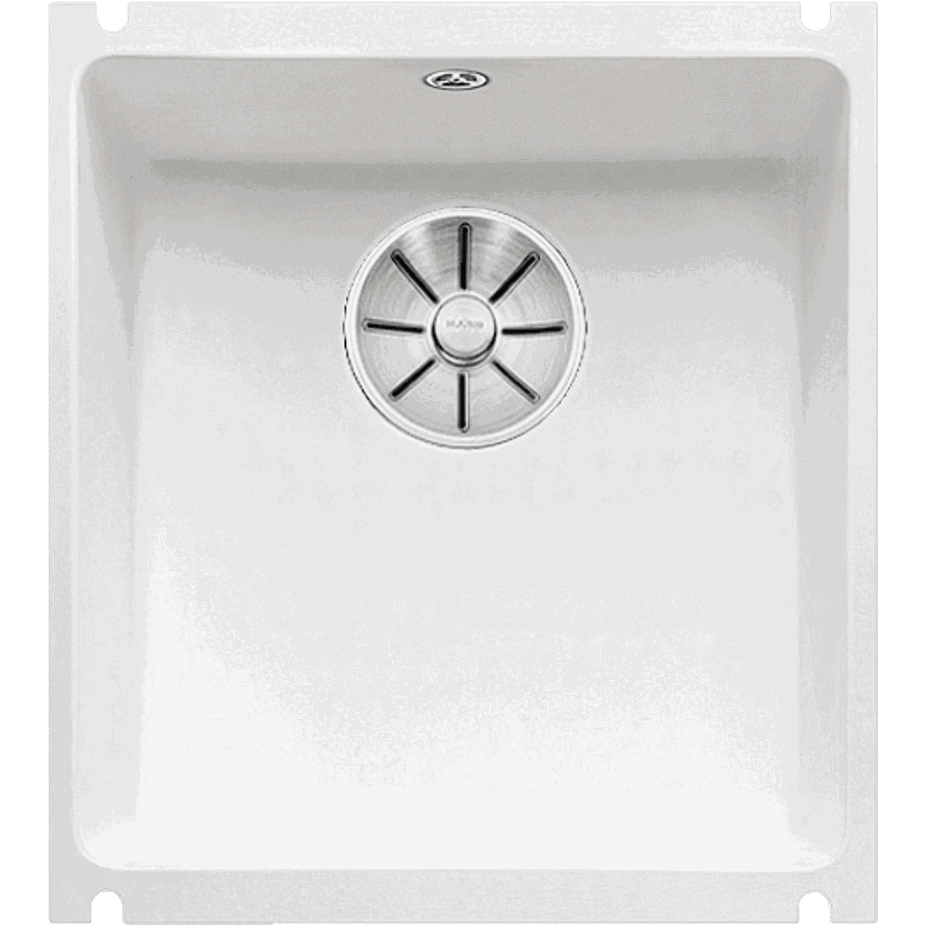 Plautuvė BLANCO SUBLINE 375-U Ceramic PP White glossy InFino O.AF 2 Plautuvė BLANCO SUBLINE 375-U Ceramic PP White glossy InFino O.AF 2