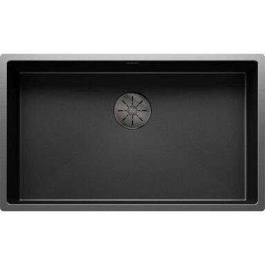 Plautuvė BLANCO CLARON 700-U DarkSteel Edition Infino O.AF