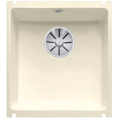 Plautuvė BLANCO SUBLINE 375-U Ceramic PP Magnolia glossy InFino O.AF