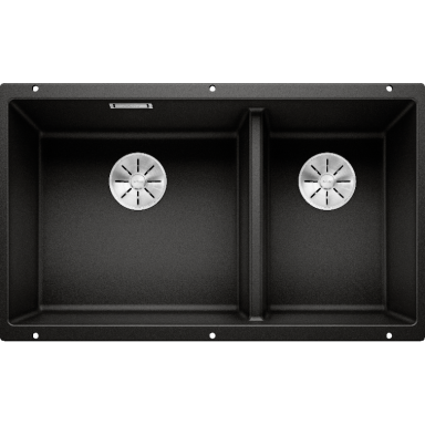 Plautuvė BLANCO SUBLINE 430/270-U SILG PDUR Black InFino O.AF
