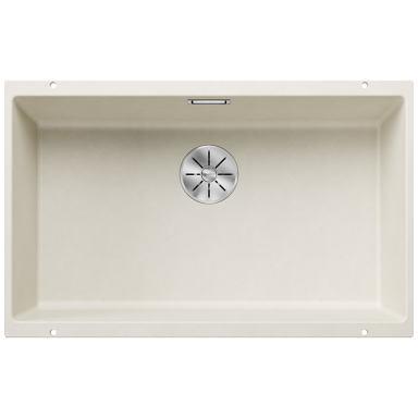 Plautuvė BLANCO SUBLINE 700-U SILG Soft white InFino O.AF
