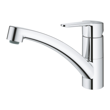 Plautuvės maišytuvas GROHE Bau Go, chromo spalvos