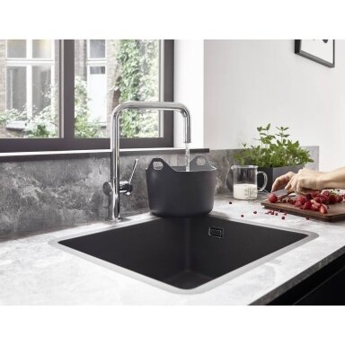 Plautuvės maišytuvas Hansgrohe Talis M54, U 220, 1jet, chromo
