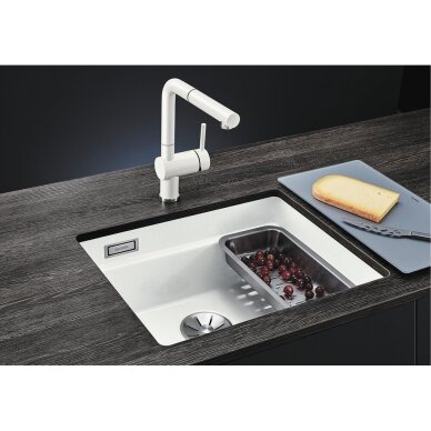 Plautuvė BLANCO ETAGON 500-U Ceramic White glossy InFino O.AF 4