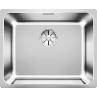 Plautuvė BLANCO SOLIS 500-U BRUSHED InFino O.AF Plautuvė BLANCO SOLIS 500-U BRUSHED InFino O.AF