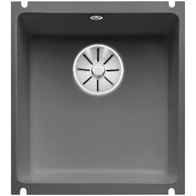 Plautuvė BLANCO SUBLINE 375-U Ceramic PP Basalt InFino O.AF Plautuvė BLANCO SUBLINE 375-U Ceramic PP Basalt InFino O.AF