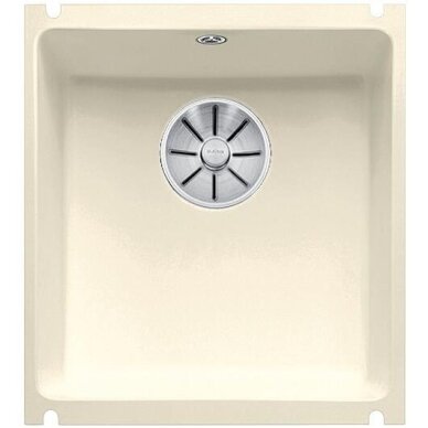 Plautuvė BLANCO SUBLINE 375-U Ceramic PP Magnolia glossy InFino O.AF