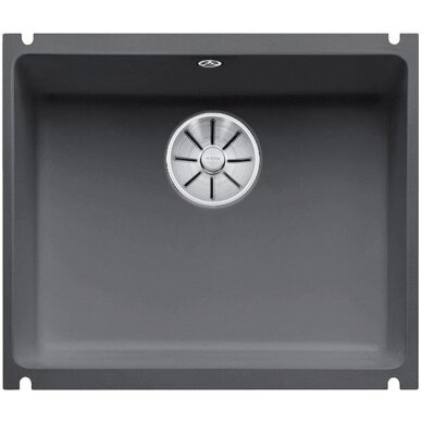 Plautuvė BLANCO SUBLINE 500-U Ceramic PP Basalt InFino O.AF 1
