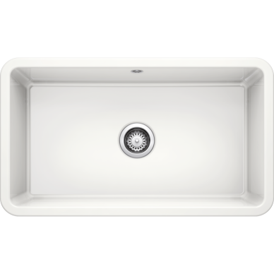 Plautuvė BLANCO VILLAE SINGLE Ceramic White glossy O.AF 1 Plautuvė BLANCO VILLAE SINGLE Ceramic White glossy O.AF 1