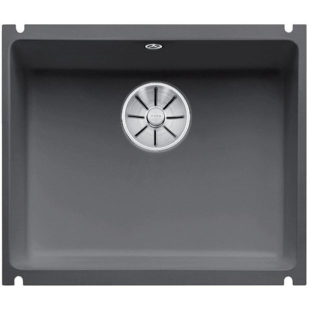 Plautuvė BLANCO SUBLINE 500-U Ceramic PP Basalt InFino O.AF 1