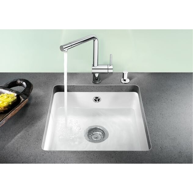 Plautuvė BLANCO SUBLINE 375-U Ceramic PPLUS White glossy O.AF Plautuvė BLANCO SUBLINE 375-U Ceramic PPLUS White glossy O.AF