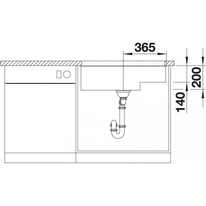 Plautuvė BLANCO SUBLINE 700-U Level SILG Soft white M.ZUB InFino O.AF 2