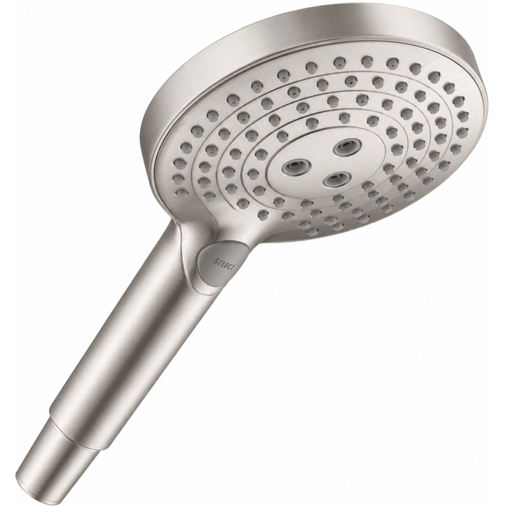 Potinkinės dušo sistemos komplektas HANSGROHE "6 in 1", Croma 280, RD Select S 120, apvalios formos, spalva - nerūdijantis plienas (Stainless Steel Optic) 4