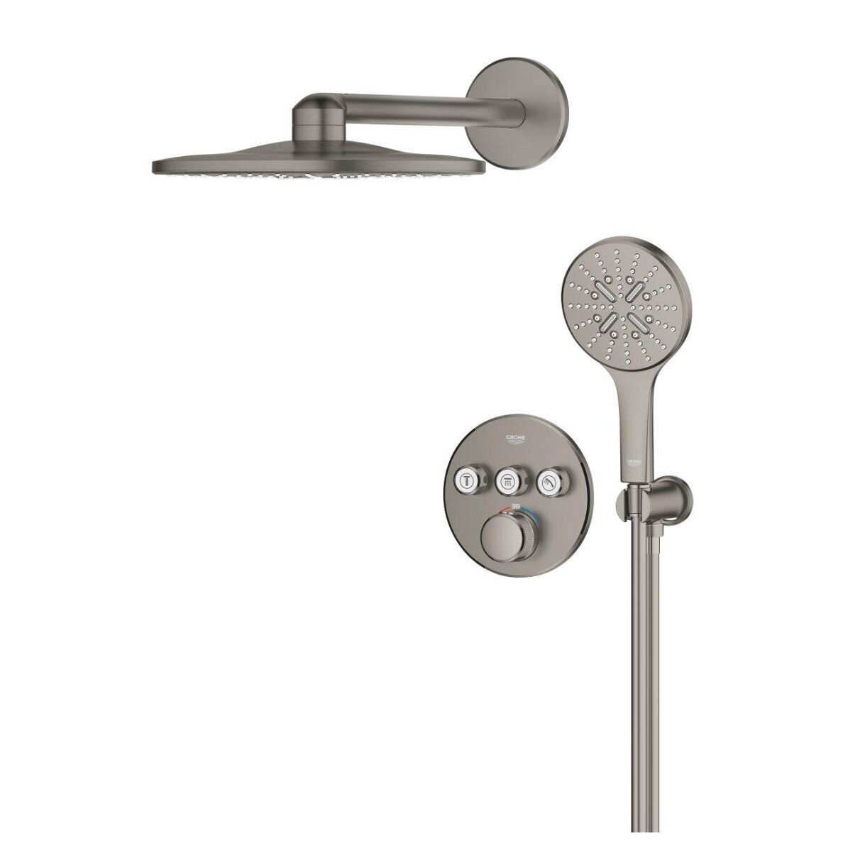 Potinkinė dušo sistema Grohe Grohtherm SmartActive 310 2 Potinkinė dušo sistema Grohe Grohtherm SmartActive 310 2