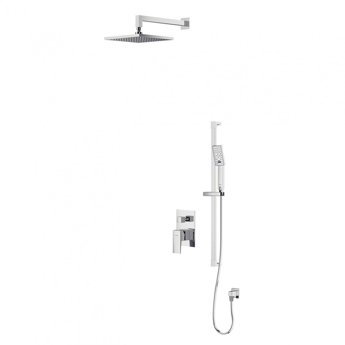 Potinkinė dušo sistema Omnires Fresh SYSFR11CR Potinkinė dušo sistema Omnires Fresh SYSFR11CR
