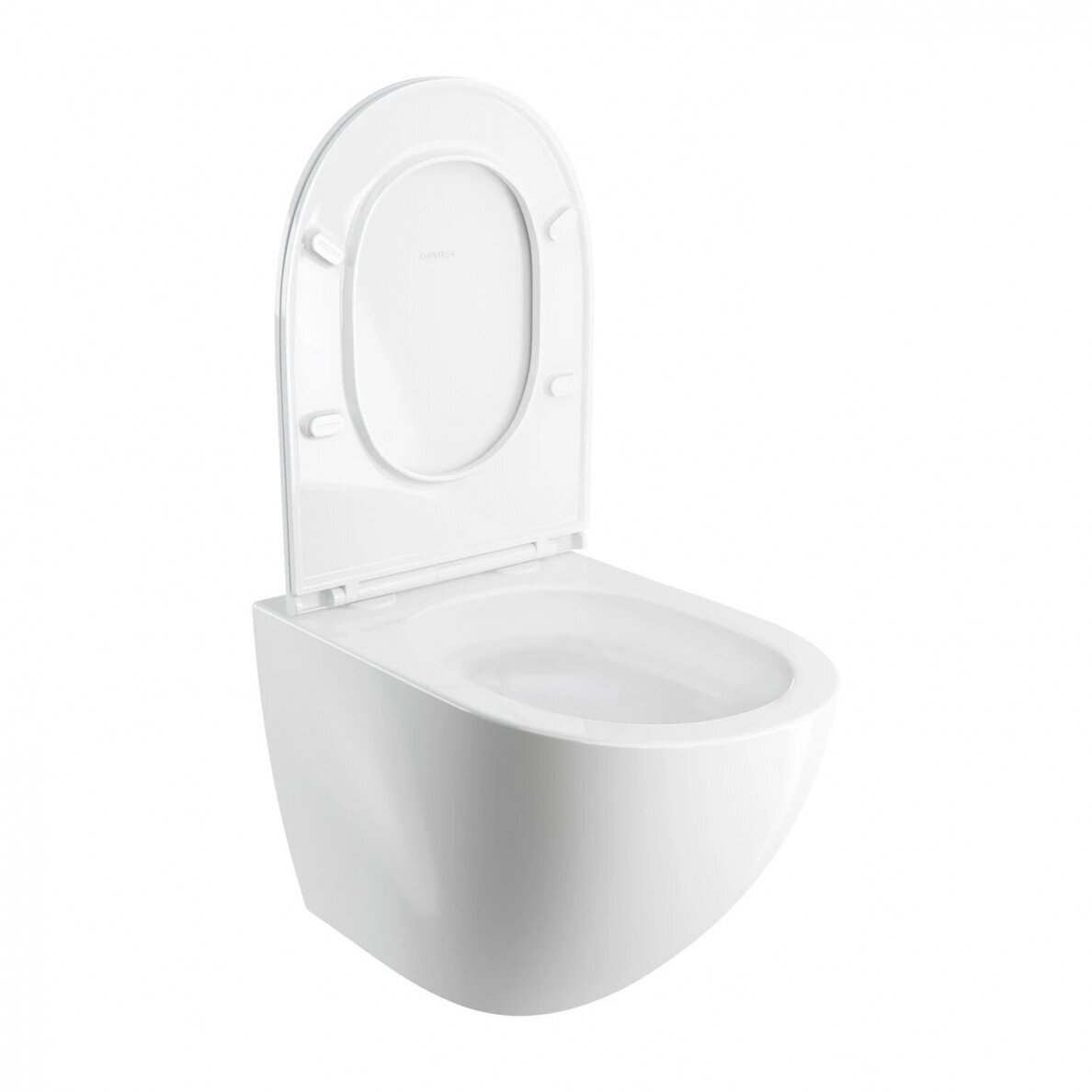 Potinkinio rėmo Omnires STRONGFRAME ECO su blizgaus vario spalvos mygtuku ir pakabinamo klozeto Ottawa Comfort (Silent Power) 54 x 37 cm komplektas 6