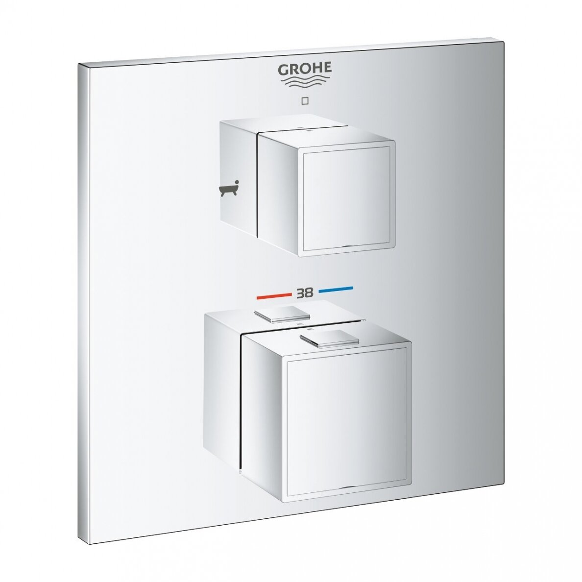Potinkinis termostatinis maišytuvas Grohe GROHTHERM CUBE Potinkinis termostatinis maišytuvas Grohe GROHTHERM CUBE