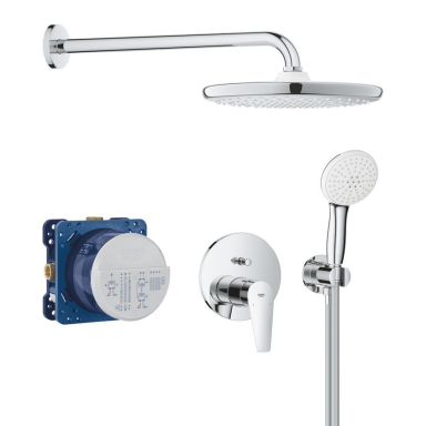 Potinkinė dušo sistema Grohe BauEdge Concealed su Tempesta 250 Potinkinė dušo sistema Grohe BauEdge Concealed su Tempesta 250