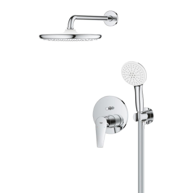 Potinkinė dušo sistema Grohe BauEdge Concealed su Tempesta 250 Potinkinė dušo sistema Grohe BauEdge Concealed su Tempesta 250