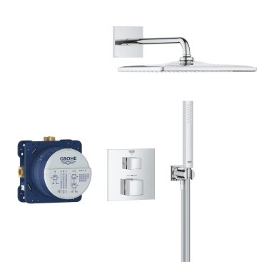 Potinkinė dušo sistema Grohe su VITALIO RAIN MONO 310 CUBE Potinkinė dušo sistema Grohe su VITALIO RAIN MONO 310 CUBE
