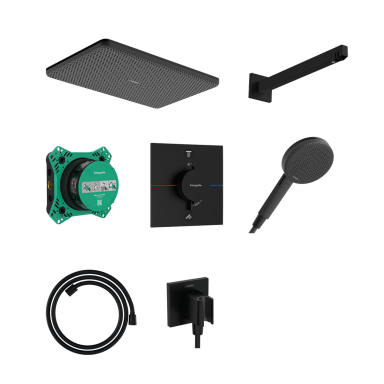 Potinkinė dušo sistema Hansgrohe Raindance Alive Q Design ShowerSet 210/340 1jet