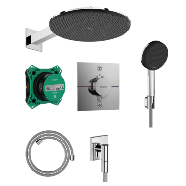 Potinkinė dušo sistema Hansgrohe Raindance Alive S Design ShowerSet 300 1jet