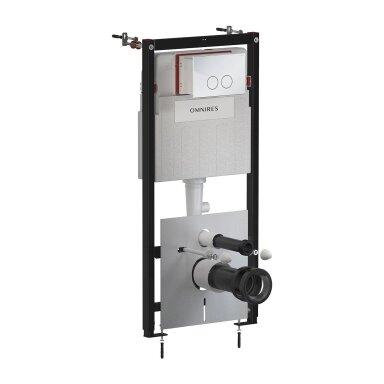 Potinkinio rėmo Omnires STRONGFRAME su ECO nuleidimu ir MINIMAL blizgaus chromo spalvos mygtuku komplektas Potinkinio rėmo Omnires STRONGFRAME su ECO nuleidimu ir MINIMAL blizgaus chromo spalvos mygtuku komplektas