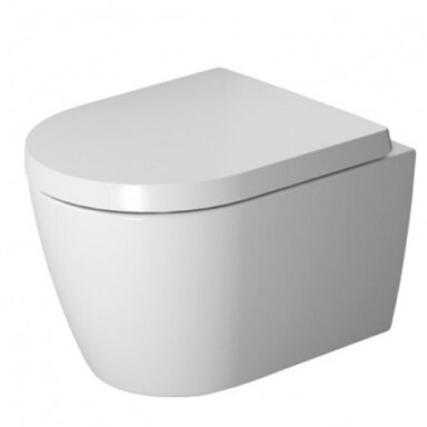 Potinkinio rėmo Viega Prevista su mygtuku ir Duravit klozeto komplektas