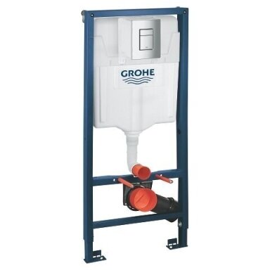Potinkinio WC rėmo Grohe SOLIDO 3-IN-1 ir Laufen MEDA pakabinamo unitazo (Silent flush) su Soft close komplektas Potinkinio WC rėmo Grohe SOLIDO 3-IN-1 ir Laufen MEDA pakabinamo unitazo (Silent flush) su Soft close komplektas
