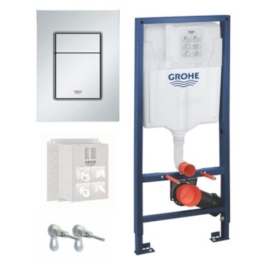 Potinkinio WC rėmo komplektas Grohe RAPID SL 39501000