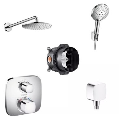 Potinkinis termostatinis dušo komplektas Hansgrohe Ecostat E Potinkinis termostatinis dušo komplektas Hansgrohe Ecostat E