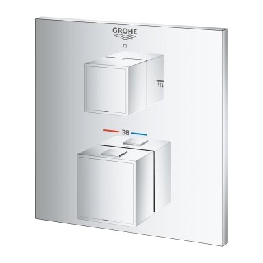 Potinkinis termostatinis dušo maišytuvas Grohe GROHTHERM CUBE Potinkinis termostatinis dušo maišytuvas Grohe GROHTHERM CUBE