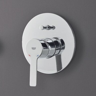 Potinkinis vonios/dušo maišytuvas Grohe Lineare chrome/supersteel