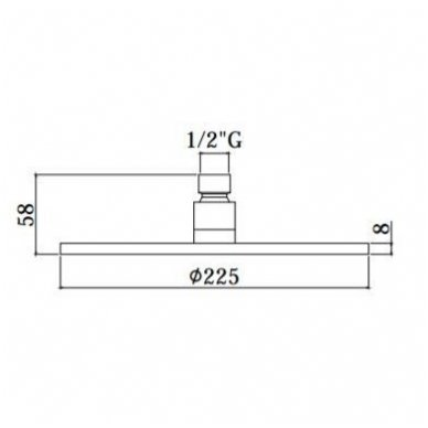 Potinkinė dušo sistema Paffoni Light (brushed nickel) 3 Potinkinė dušo sistema Paffoni Light (brushed nickel) 3