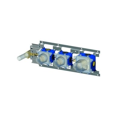 Potinkinė termostatinė dušo sistema su 30 cm skersmens dušo galva Paffoni Modular juoda matinė 3 Potinkinė termostatinė dušo sistema su 30 cm skersmens dušo galva Paffoni Modular juoda matinė 3