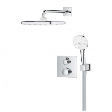 Potinkinė termostatinė GROHE GRT TEMPESTA 250 CUBE (be potinkinės dalies) 1