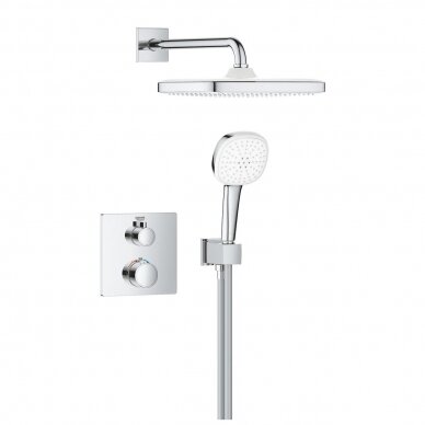 Potinkinė termostatinė GROHE GRT TEMPESTA 250 CUBE (be potinkinės dalies) Potinkinė termostatinė GROHE GRT TEMPESTA 250 CUBE (be potinkinės dalies)