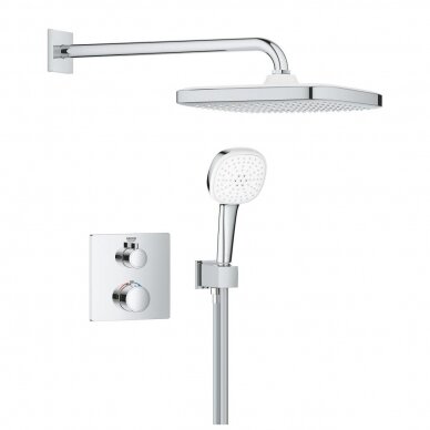 Potinkinė termostatinė GROHE GRT TEMPESTA 250 CUBE (be potinkinės dalies) 2