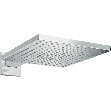 Potinkinės dušo sistemos komplektas HANSGROHE "5 in 1", RD E 300, RD Select S 120, stačiakampės formos, spalva - chromo 2 Potinkinės dušo sistemos komplektas HANSGROHE "5 in 1", RD E 300, RD Select S 120, stačiakampės formos, spalva - chromo 2
