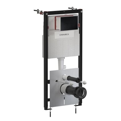 Potinkinio rėmo Omnires STRONGFRAME su MINIMAL juodos matinės spalvos mygtuku komplektas Potinkinio rėmo Omnires STRONGFRAME su MINIMAL juodos matinės spalvos mygtuku komplektas