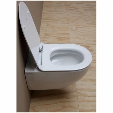 Potinkinio WC rėmo Geberit ir klozeto Flaminia su GO CLEAN funkcija komplektas