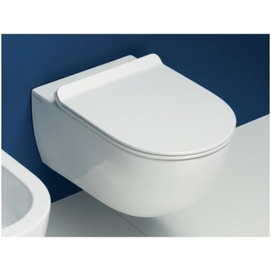 Potinkinio WC rėmo Geberit ir klozeto Flaminia su GO CLEAN funkcija komplektas
